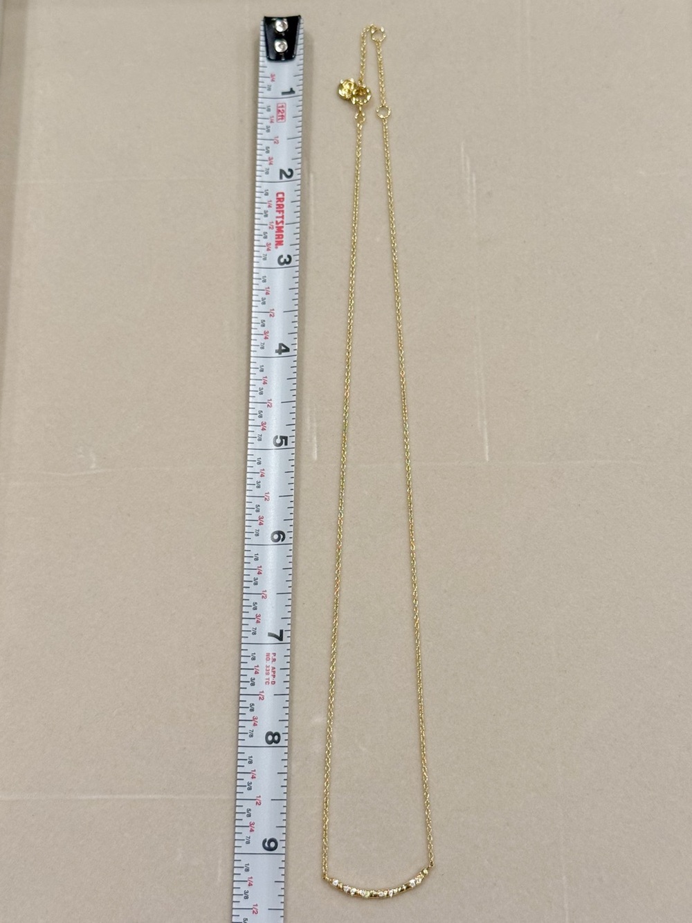 Gorjana Gold Bar Necklace - Picture 4 of 5